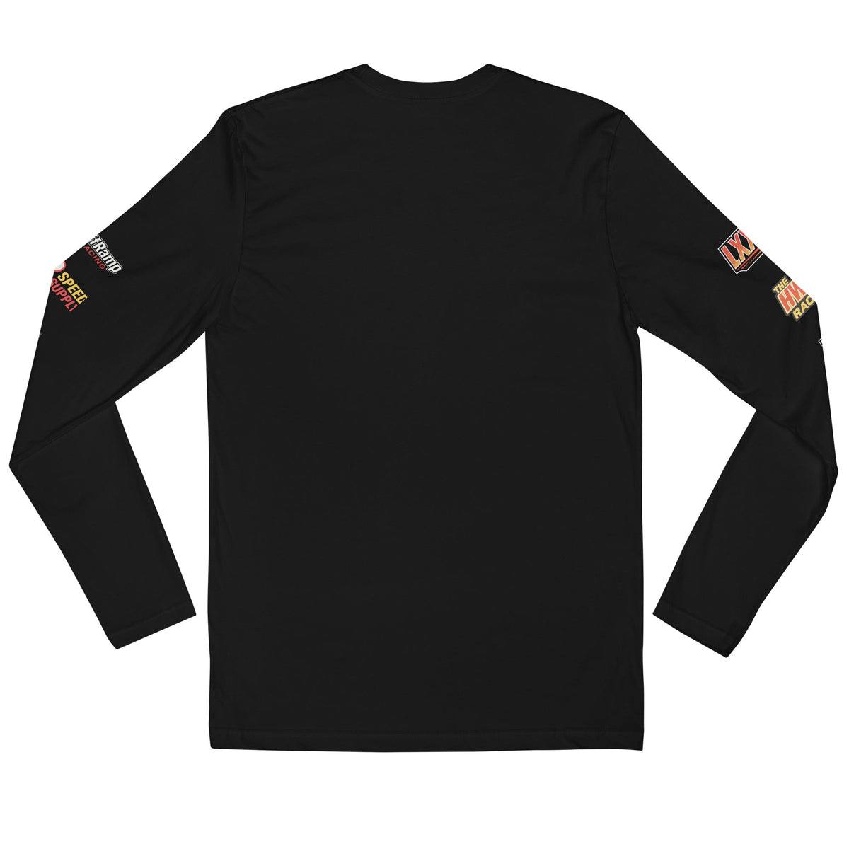 HwYs Race Team Long Sleeve Fitted Crew - back